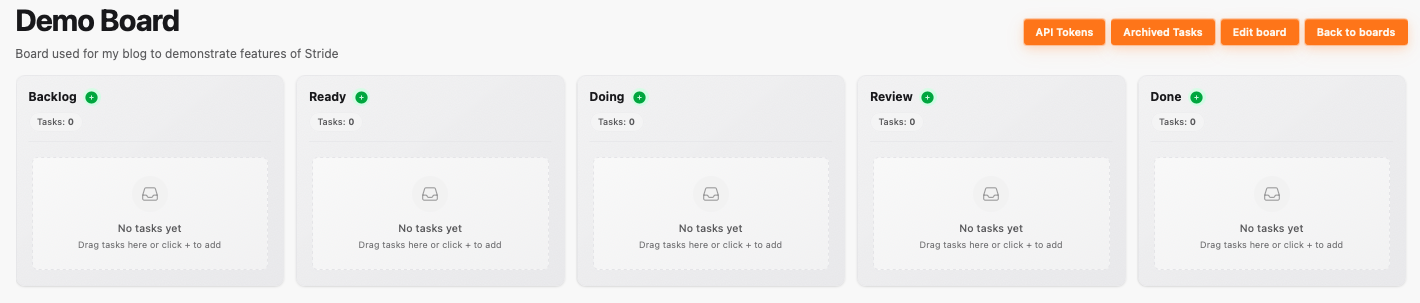 Stride AI Optimized Board